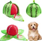 Orange Hide-and-Seek Plush Dog Toy - Image 3