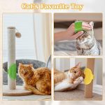 🔥Flash Sale⚡ Cat Self-Grooming Strap: Brush, Massage & De-Shed in One - Image 3