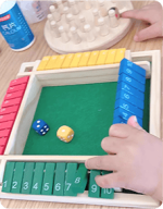 Shut The Box Game - Fun Table Math Game for Adults & KidsLimited Time Off