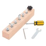Educational Screw-Tightening Busy Board - Image 2