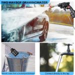 Portable Cordless Car High Pressure Washer Water Wash Cleaner Gun 26bar With 2Pcs 1200mah Battery - Image 6