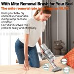 Wireless Handheld Vacuum Cleaner VC205,27000PA Suction,Smart Dust Sensor,Touch Screen,Portable Stick Cordless Vacuum for Home - Image 9
