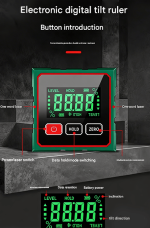 Digital Laser Angle Finder Protractor Tool - Image 3