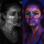 🖊UV Neon Face Paint Markers 12 Colors - Image 2