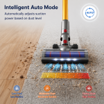Wireless Handheld Vacuum Cleaner VC205,27000PA Suction,Smart Dust Sensor,Touch Screen,Portable Stick Cordless Vacuum for Home - Image 3