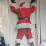 🎄2D Santa Claus Door Decals (flat pattern)