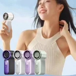 3000mAH X688 Portable Handheld Fan USB Rechargeable Mini Cooling Fan Adjustable Pocket Fan for Outdoor Camping Travel Home - Image 7
