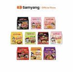 Samyang Hot Chicken Ramen Noodles (5-Pack Bundle) - Halal | 10 Flavors Available