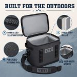 YETI Hopper Flip 12 Portable Soft Cooler - Charcoal gallery image 3