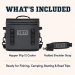 YETI Hopper Flip 12 Portable Soft Cooler - Charcoal gallery image 6