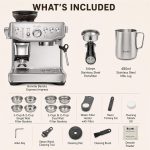 Breville Barista Express Impress Espresso Machine BES876 - Brushed Stainless Steel gallery image 6