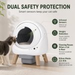 Beokeo S20 Automatic Self-Cleaning Litter Box with App Control - White gallery image 2