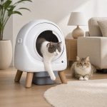 Beokeo S20 Automatic Self-Cleaning Litter Box with App Control - White gallery image 3