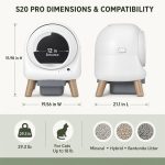 Beokeo S20 Automatic Self-Cleaning Litter Box with App Control - White gallery image 4