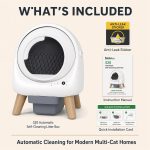Beokeo S20 Automatic Self-Cleaning Litter Box with App Control - White gallery image 6